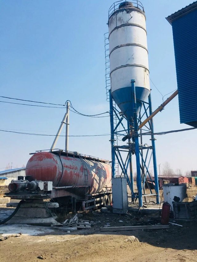 Силос цемента